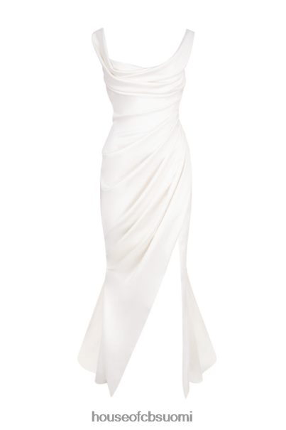 House of CB delphine ivory draped korsetti morsiuspuku - rajoitettu painos Z000Z1154 häät