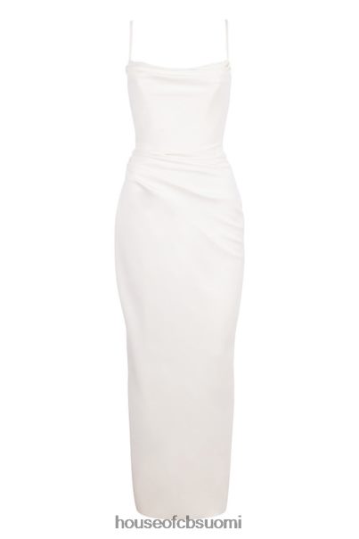 House of CB margaux norsunluun draped morsiuspuku - rajoitettu painos Z000Z1160 häät