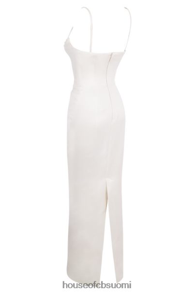 House of CB margaux norsunluun draped morsiuspuku - rajoitettu painos Z000Z1160 häät
