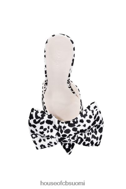 House of CB beaubelle dalmatian print oversized jousi muulit Z000Z1110 kenkiä