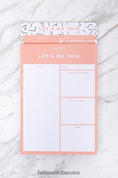 House of CB Lets do it planner arkkia duo pack Z000Z1351 lahjat