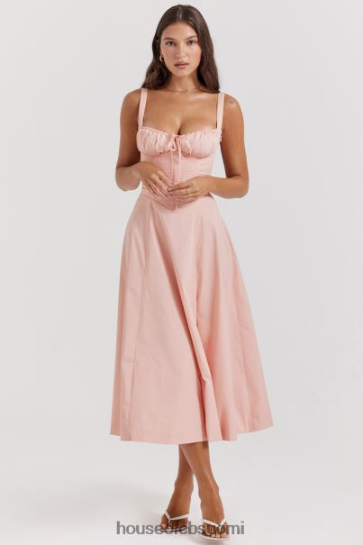 House of CB carmen baby pink bustier sundress Z000Z196 vaatetus
