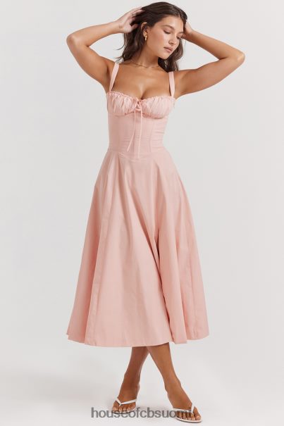House of CB carmen baby pink bustier sundress Z000Z196 vaatetus