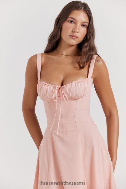 House of CB carmen baby pink bustier sundress Z000Z196 vaatetus