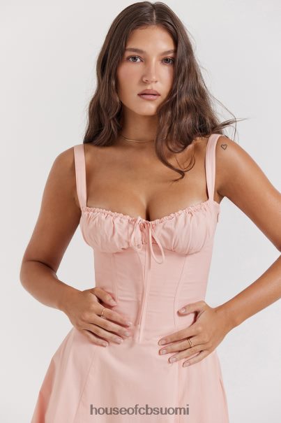 House of CB carmen baby pink bustier sundress Z000Z196 vaatetus