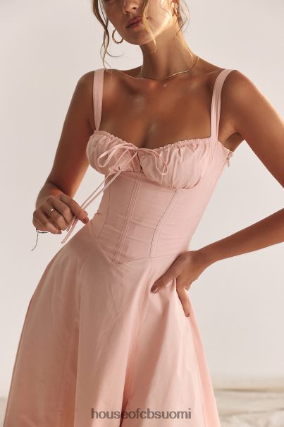 House of CB carmen baby pink bustier sundress Z000Z196 vaatetus