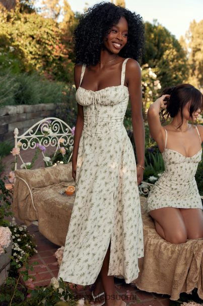 House of CB carmen garden print bustier sundress Z000Z438 vaatetus