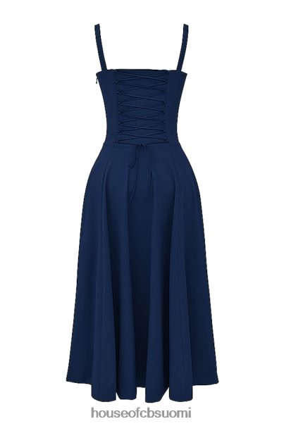 House of CB carmen ranskalainen laivasto bustier sundress Z000Z286 vaatetus