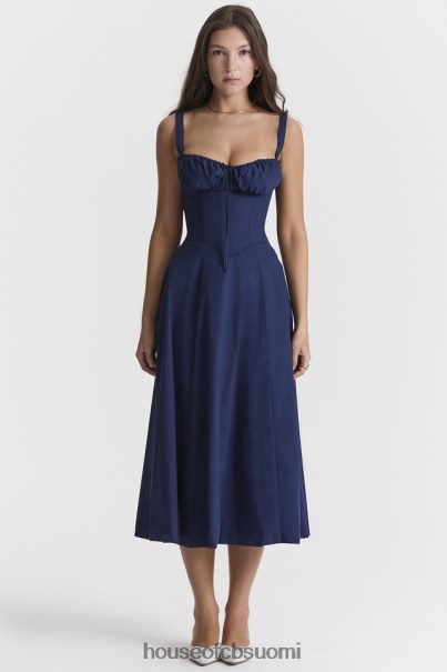House of CB carmen ranskalainen laivasto bustier sundress Z000Z286 vaatetus