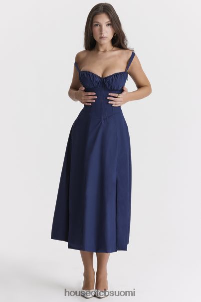 House of CB carmen ranskalainen laivasto bustier sundress Z000Z286 vaatetus