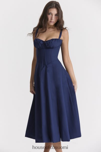 House of CB carmen ranskalainen laivasto bustier sundress Z000Z286 vaatetus