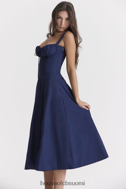 House of CB carmen ranskalainen laivasto bustier sundress Z000Z286 vaatetus