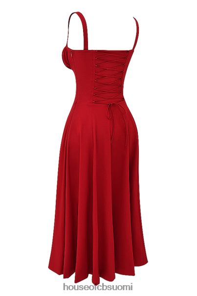 House of CB carmen red rose bustier sundress Z000Z292 vaatetus