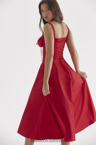 House of CB carmen red rose bustier sundress Z000Z292 vaatetus