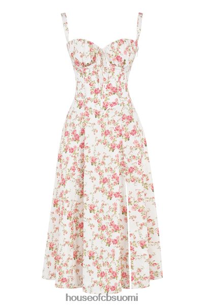 House of CB carmen rose print bustier sundress Z000Z436 vaatetus