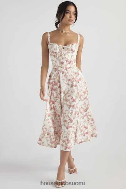 House of CB carmen rose print bustier sundress Z000Z436 vaatetus