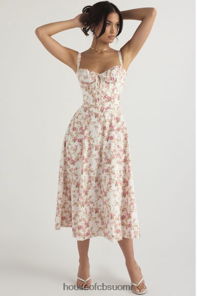House of CB carmen rose print bustier sundress Z000Z436 vaatetus