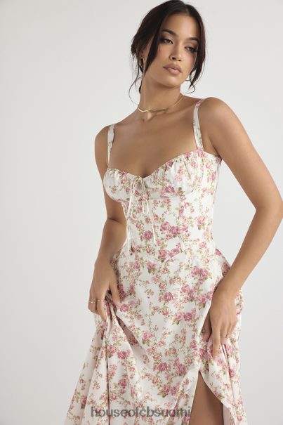House of CB carmen rose print bustier sundress Z000Z436 vaatetus