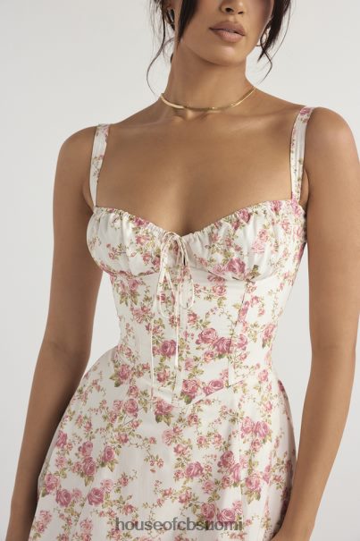House of CB carmen rose print bustier sundress Z000Z436 vaatetus