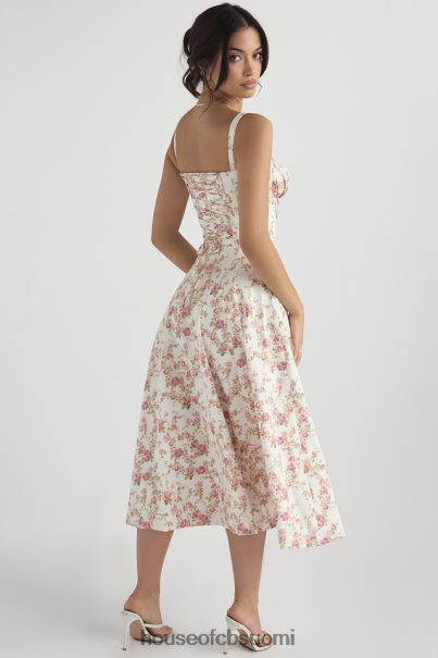 House of CB carmen rose print bustier sundress Z000Z436 vaatetus