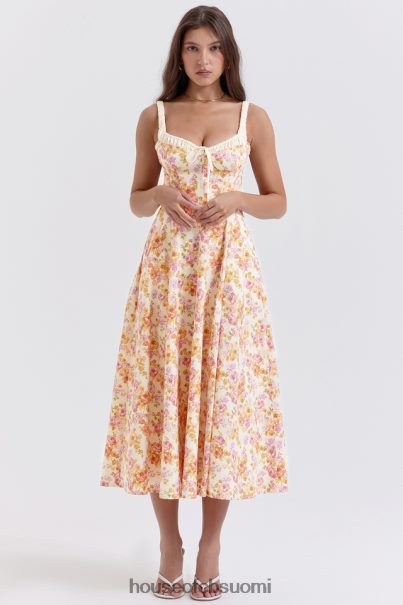 House of CB sabrina ivory print bustier sundress Z000Z255 vaatetus