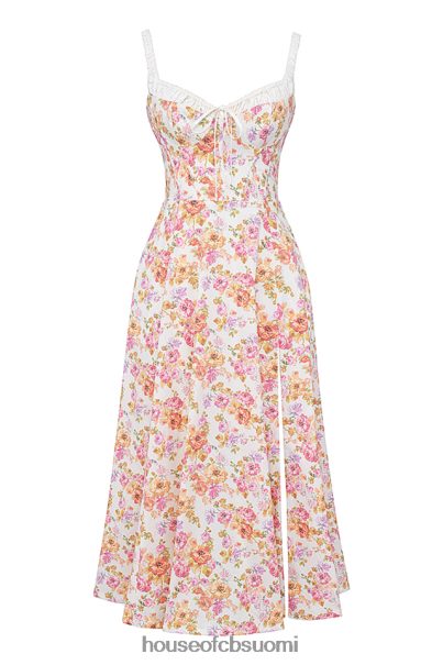 House of CB sabrina ivory print bustier sundress Z000Z255 vaatetus