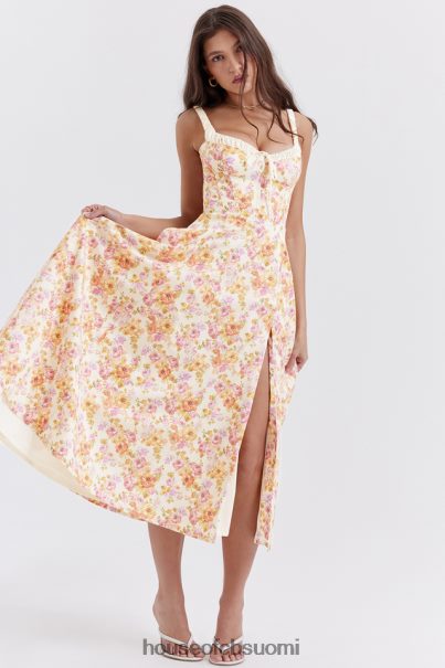 House of CB sabrina ivory print bustier sundress Z000Z255 vaatetus
