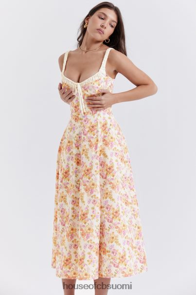 House of CB sabrina ivory print bustier sundress Z000Z255 vaatetus