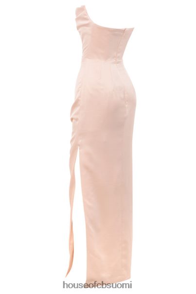 House of CB Adrienne champagne satiini olkaimeton mekko Z000Z622 vaatetus