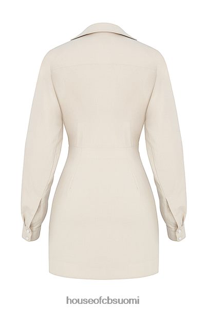 House of CB julietta beige pellavaleikkauspaitamekko Z000Z548 vaatetus
