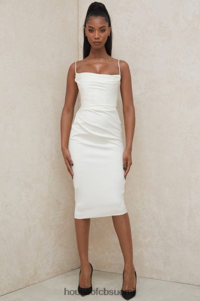 House of CB anja ivory satiininen korsettimekko Z000Z595 vaatetus