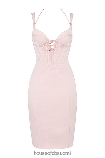 House of CB marsha vauvan pinkki satiinikorsettimekko Z000Z541 vaatetus