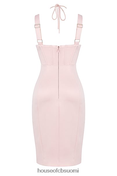 House of CB marsha vauvan pinkki satiinikorsettimekko Z000Z541 vaatetus