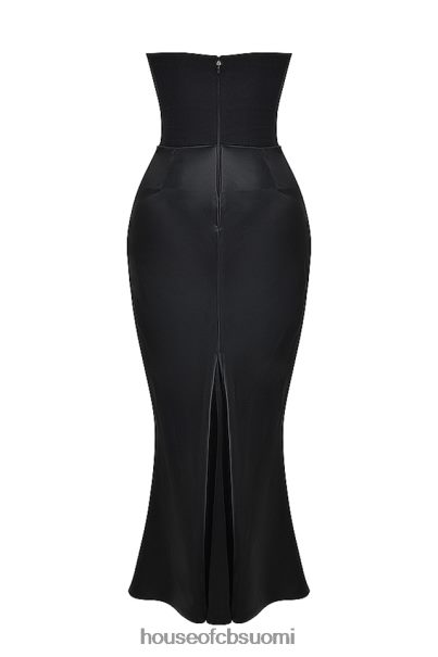 House of CB persephone musta olkaimeton korsettimekko Z000Z119 vaatetus