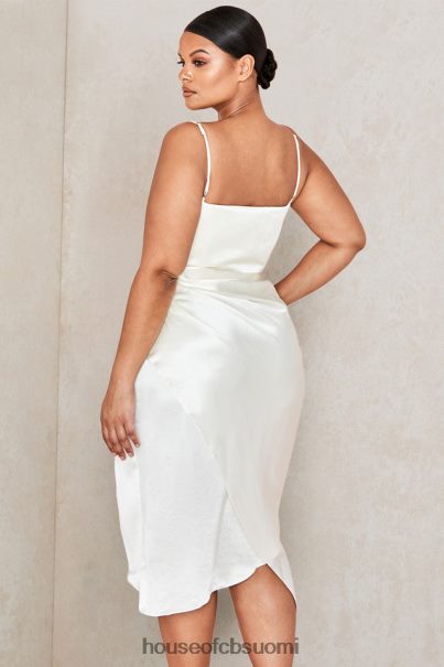 House of CB reva ivory satiini parveke korsetti mekko Z000Z621 vaatetus