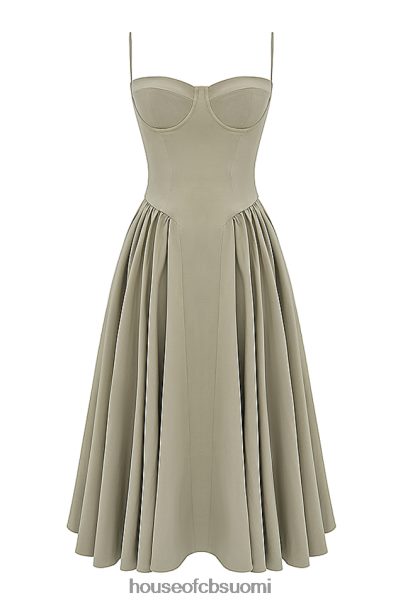 House of CB samaria taupe korsetti aurinkomekko Z000Z217 vaatetus