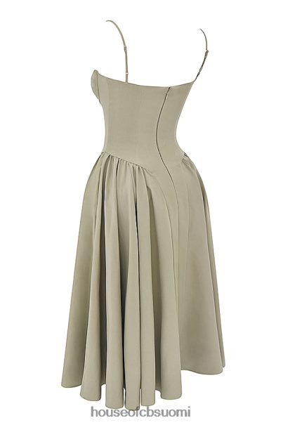 House of CB samaria taupe korsetti aurinkomekko Z000Z217 vaatetus