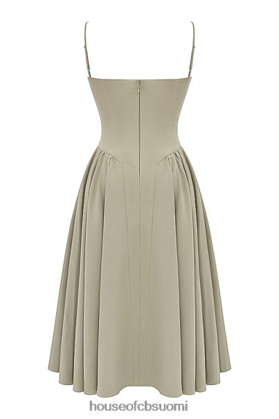 House of CB samaria taupe korsetti aurinkomekko Z000Z217 vaatetus