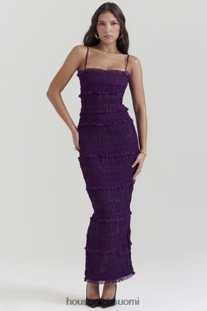 House of CB solana grape sequin laskos korsetti mekko Z000Z121 vaatetus
