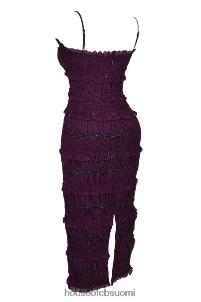 House of CB solana grape sequin laskos korsetti mekko Z000Z121 vaatetus