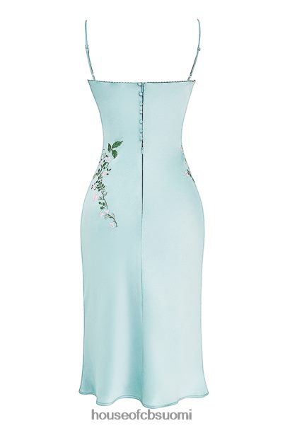 House of CB fallon light jade brodeerattu liukumekko Z000Z240 vaatetus