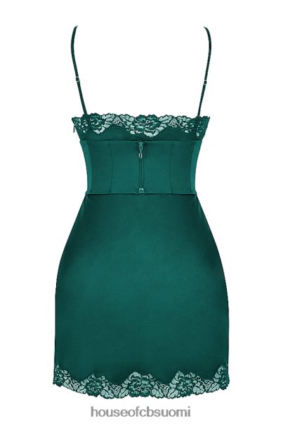 House of CB soraya forest satiininen slip mekko Z000Z336 vaatetus