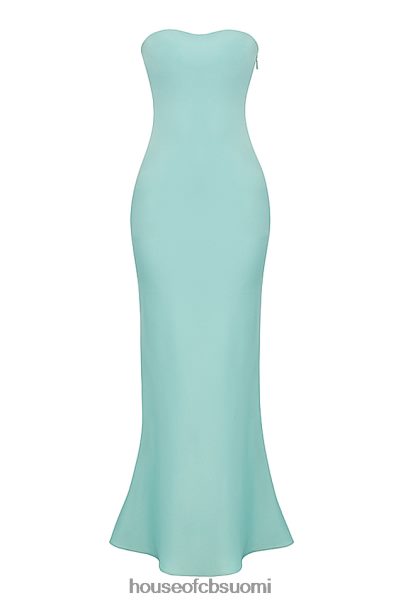 House of CB alette jade-satiini olkaimeton maximekko Z000Z408 vaatetus