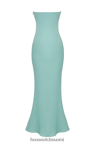 House of CB alette jade-satiini olkaimeton maximekko Z000Z408 vaatetus