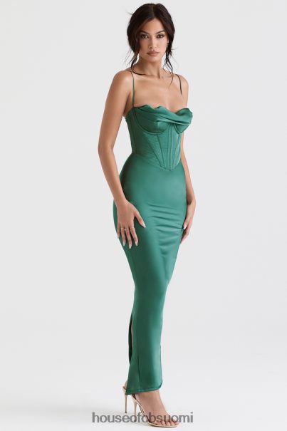 House of CB charmaine forest korsetti maxi mekko Z000Z394 vaatetus