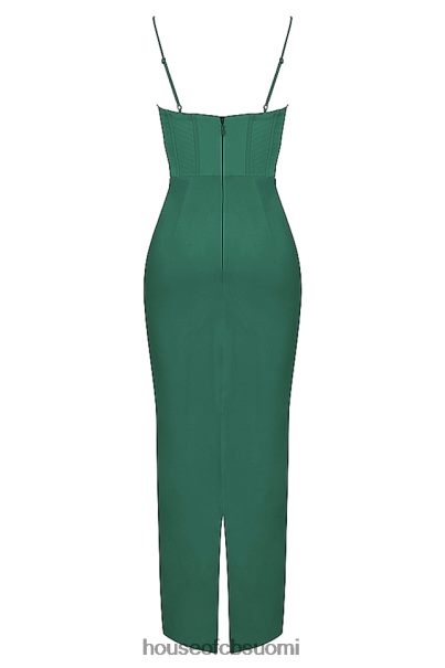 House of CB charmaine forest korsetti maxi mekko Z000Z394 vaatetus