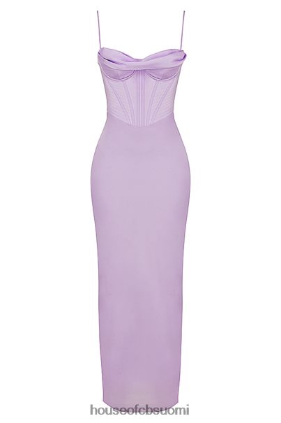 House of CB charmaine lavender korsetti maxi mekko Z000Z423 vaatetus