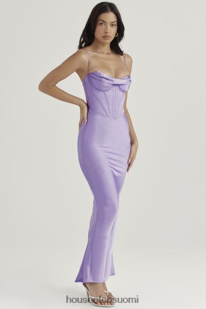 House of CB charmaine lavender korsetti maxi mekko Z000Z423 vaatetus