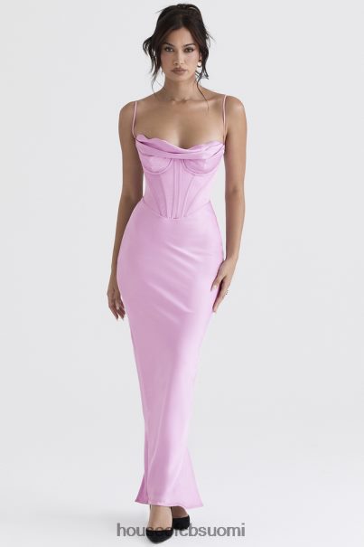 House of CB charmaine pink korsetti maxi mekko Z000Z379 vaatetus
