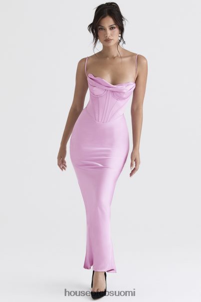 House of CB charmaine pink korsetti maxi mekko Z000Z379 vaatetus